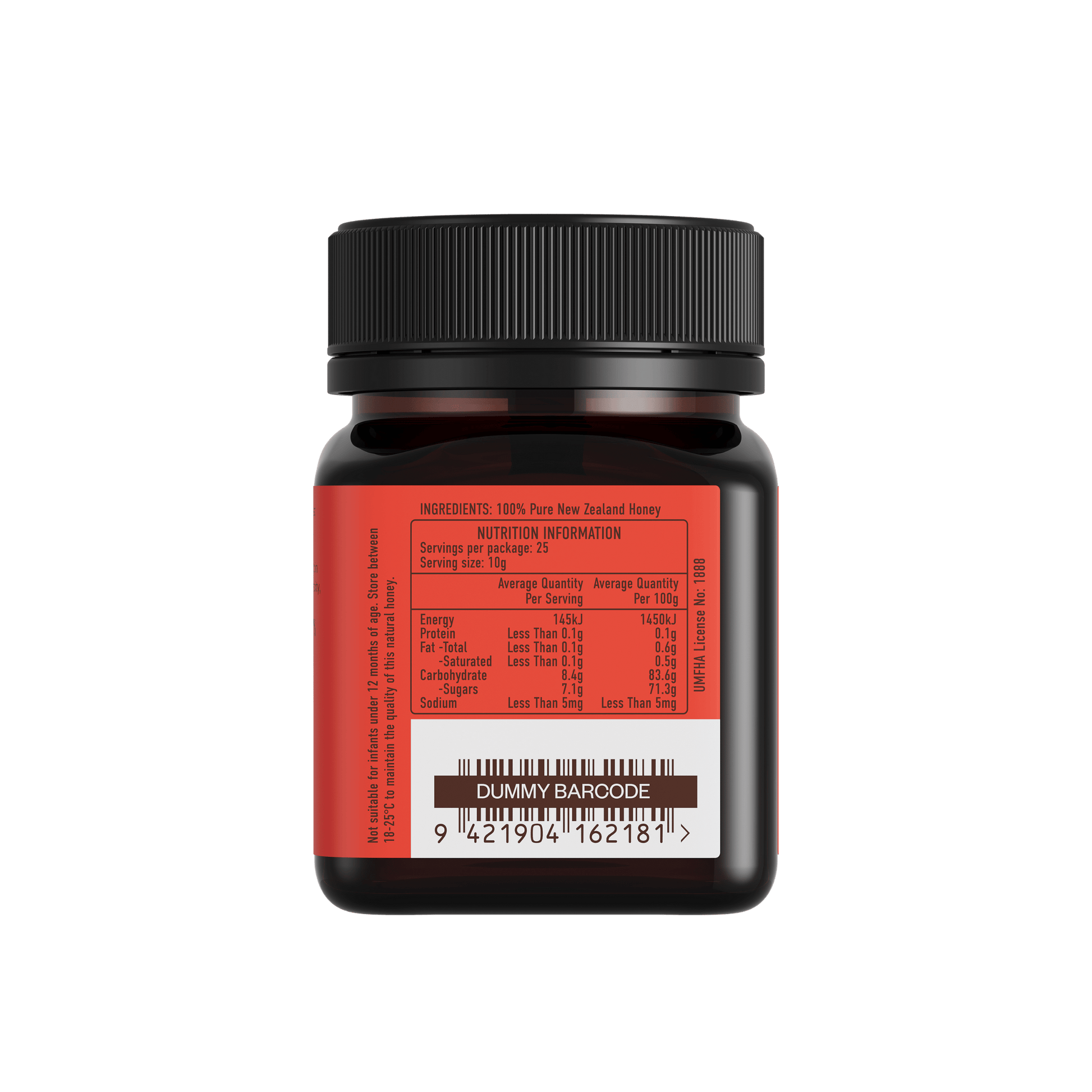 Egmont Manuka Honey MGO 830+ (UMF 20+) UMF certification detail